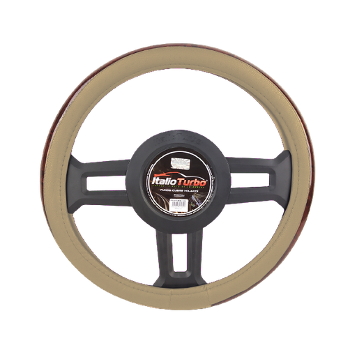 [FVO073LBG-TFI] FUNDA CUBRE VOLANTE TIPO VINIPIEL GRANDE PARA CAMIONETA 40CM <0.0>