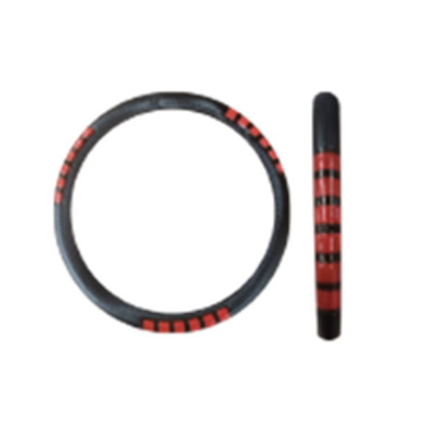 FUNDA CUBRE VOLANTE TIPO VINIPIEL GRANDE PARA CAMIONETA 40CM