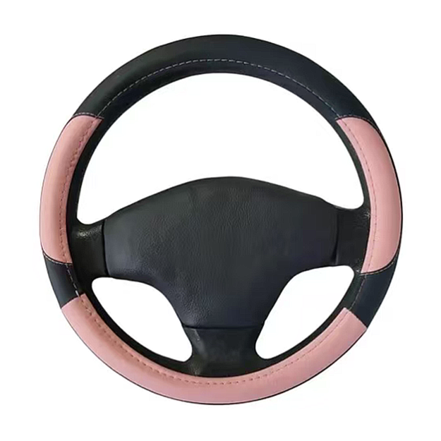 FUNDA CUBRE VOLANTE TIPO VINIPIEL MEDIANA PARA AUTO 38CM