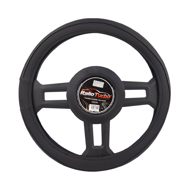 FUNDA CUBRE VOLANTE TIPO VINIPIEL GRANDE PARA CAMIONETA 40CM