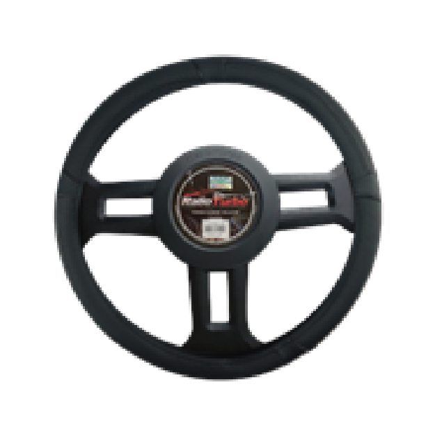 FUNDA CUBRE VOLANTE TIPO VINIPIEL GRANDE PARA CAMIONETA 40CM