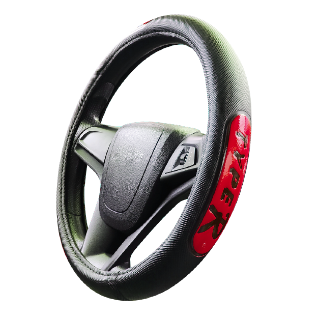 FUNDA CUBRE VOLANTE TIPO REFLEJANTE GRANDE PARA CAMIONETA 42CM