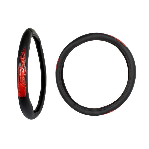 FUNDA CUBRE VOLANTE TIPO REFLEJANTE GRANDE PARA CAMIONETA 42CM