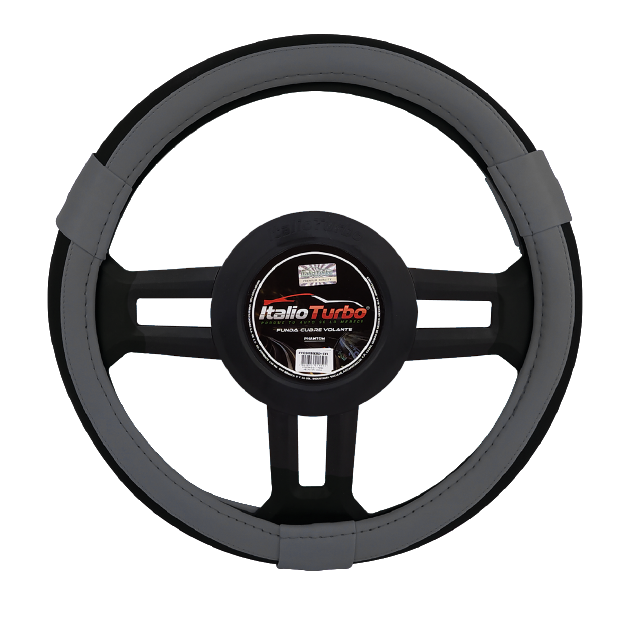 FUNDA CUBRE VOLANTE TIPO VINIPIEL GRANDE PARA CAMIONETA 40CM