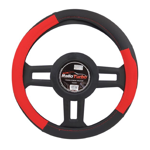 FUNDA CUBRE VOLANTE TIPO VINIPIEL GRANDE PARA CAMIONETA 40CM