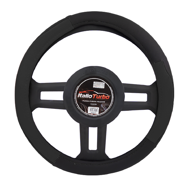 FUNDA CUBRE VOLANTE TIPO VINIPIEL GRANDE PARA CAMIONETA 40CM