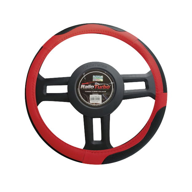 FUNDA CUBRE VOLANTE TIPO VINIPIEL GRANDE PARA CAMIONETA 40CM