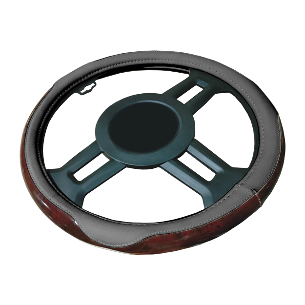 FUNDA CUBRE VOLANTE TIPO VINIPIEL GRANDE PARA CAMIONETA 40CM