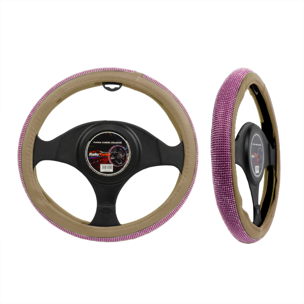FUNDA CUBRE VOLANTE TIPO VINIPIEL REFORZADA
