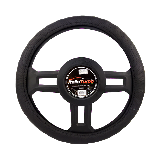 FUNDA CUBRE VOLANTE TIPO VINIPIEL GRANDE PARA CAMIONETA 40CM
