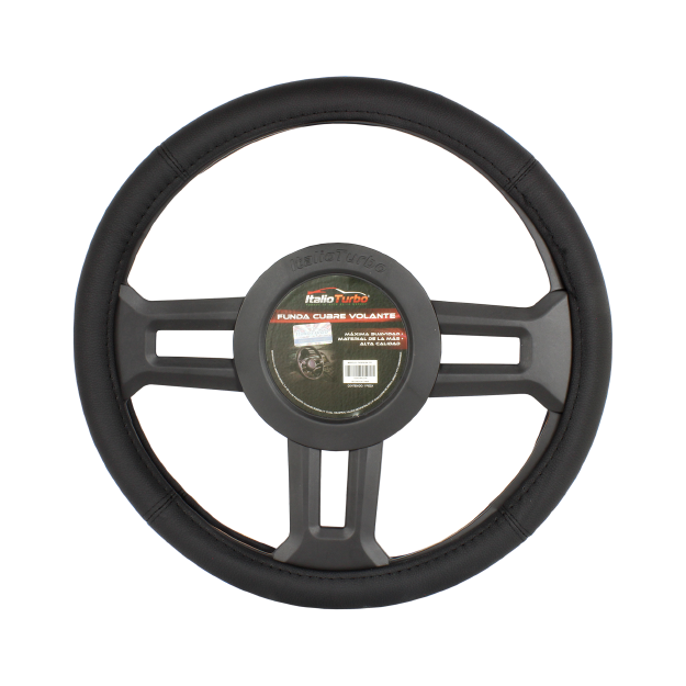 FUNDA CUBRE VOLANTE TIPO PIEL GRANDE PARA CAMIONETA 40 CM