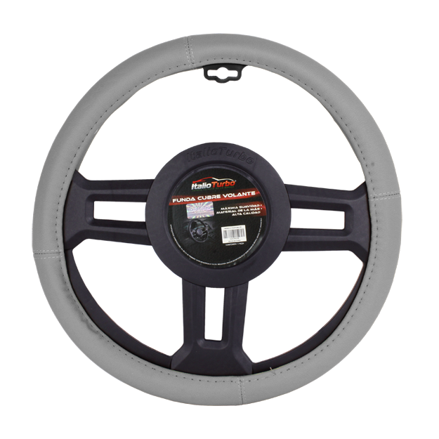 FUNDA CUBRE VOLANTE TIPO PIEL GRANDE PARA CAMIONETA 40 CM