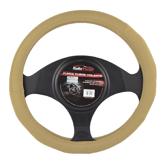 FUNDA CUBRE VOLANTE TIPO PIEL 