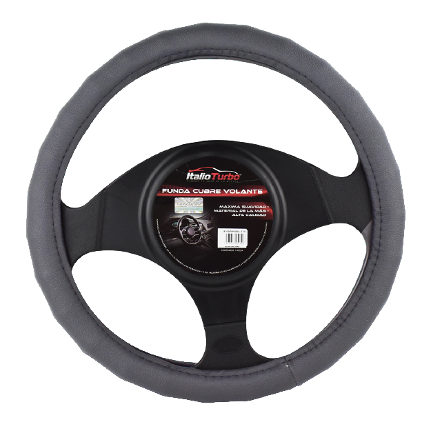 FUNDA CUBRE VOLANTE TIPO PIEL GRANDE PARA CAMIONETA 40 CM