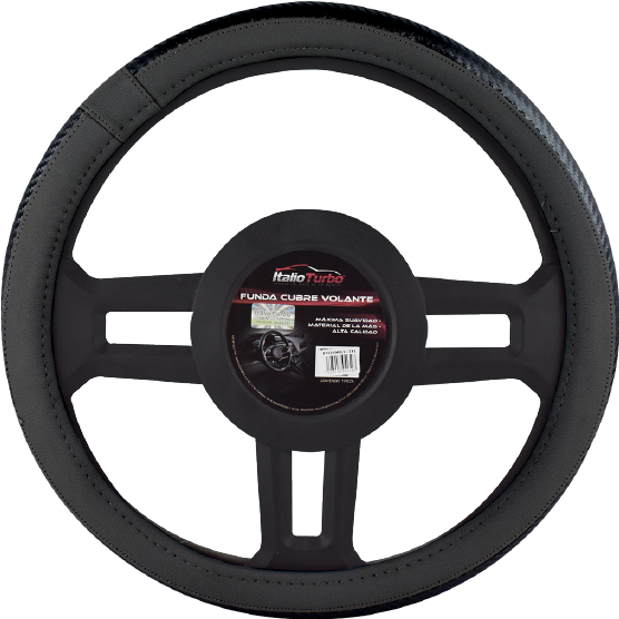 FUNDA CUBRE VOLANTE TIPO PIEL GRANDE PARA CAMIONETA 40 CM