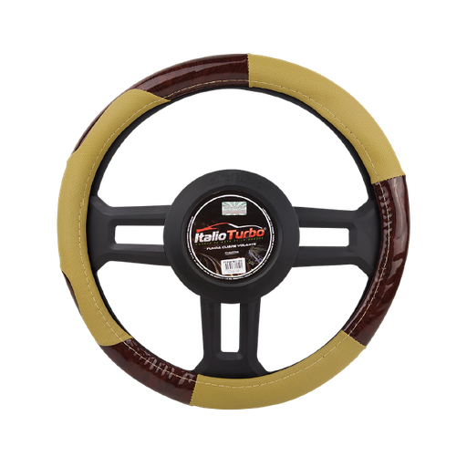 [FVO067LBG-TFI] FUNDA CUBRE VOLANTE TIPO VINIPIEL GRANDE PARA CAMIONETA 40CM <0.0>