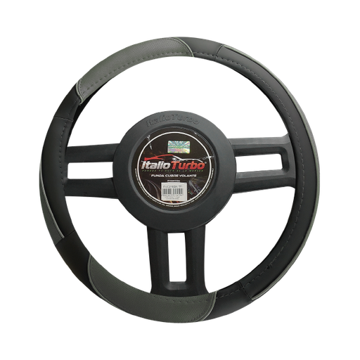 [FVO100BKGY-TFI] FUNDA CUBRE VOLANTE TIPO VINIPIEL <0.0>