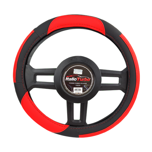 [FVO100BKRD-TFI] FUNDA CUBRE VOLANTE TIPO VINIPIEL <0.0>