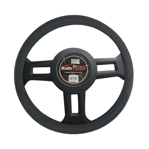 [FVO100LBK-TFI] FUNDA CUBRE VOLANTE TIPO VINIPIEL GRANDE PARA CAMIONETA 40CM <0.0>