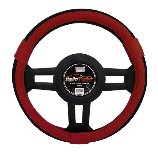 [FVO200LBKRD-TFI] FUNDA CUBRE VOLANTE TIPO VINIPIEL GRANDE PARA CAMIONETA 40CM <0.0>
