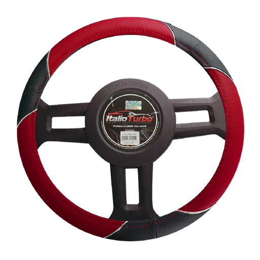 [FVO203LBKRD-TFI] FUNDA CUBRE VOLANTE TIPO VINIPIEL GRANDE PARA CAMIONETA 40CM <0.0>