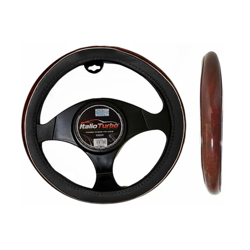 [FVO211LBK-TFI] FUNDA CUBRE VOLANTE TIPO VINIPIEL GRANDE PARA CAMIONETA 40CM <0.0>