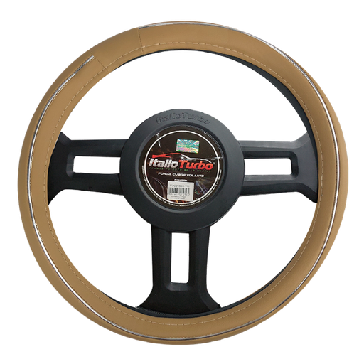 [FVO212LBG-TFI] FUNDA CUBRE VOLANTE TIPO VINIPIEL GRANDE PARA CAMIONETA 40CM <0.0>