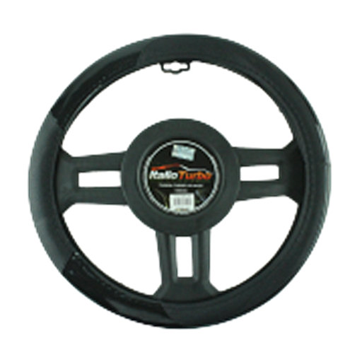 [FVO238LBK-TFI] FUNDA CUBRE VOLANTE TIPO VINIPIEL GRANDE PARA CAMIONETA 40CM <0.0>