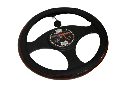 [FVO257LBK-TFI] FUNDA CUBRE VOLANTE TIPO VINIPIEL GRANDE PARA CAMIONETA 40CM <0.0>