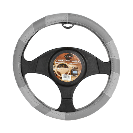 [FVO304GY-TFI] FUNDA CUBRE VOLANTE DE PIEL AUTOMOTRIZ <0.0>