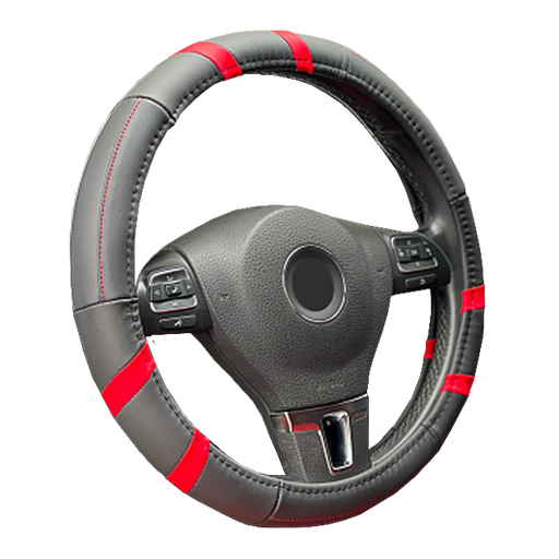 [FVO313BKRD-TFI] FUNDA CUBRE VOLANTE DE PIEL AUTOMOTRIZ <0.0>