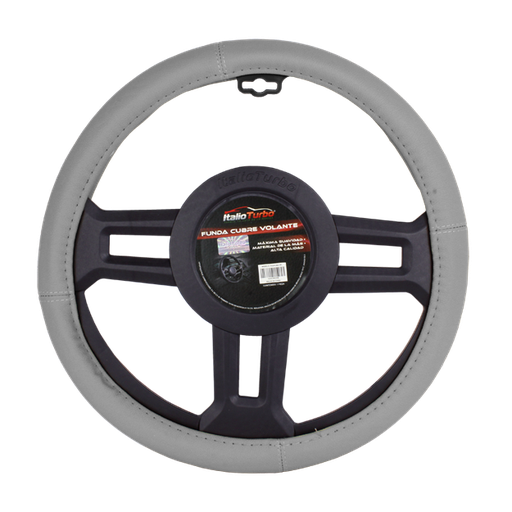 [FVOP01GY-TFI] FUNDA CUBRE VOLANTE TIPO PIEL  <0.0>