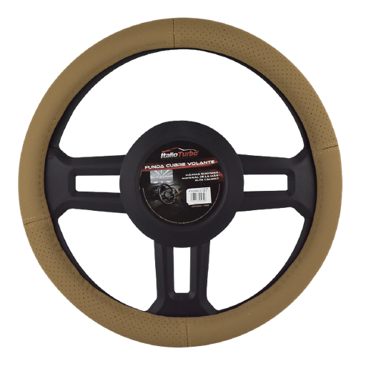 [FVOP02LBG-TFI] FUNDA CUBRE VOLANTE TIPO PIEL GRANDE PARA CAMIONETA 40 CM <0.0>