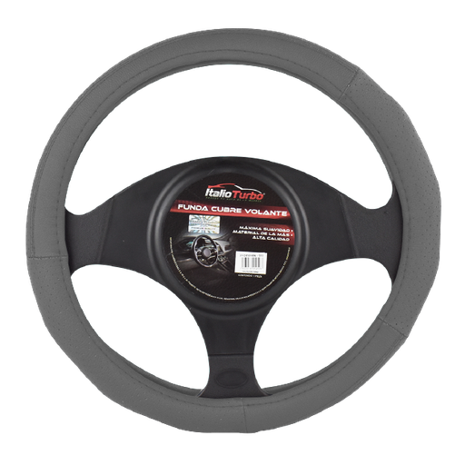 [FVOP03GY-TFI] FUNDA CUBRE VOLANTE TIPO PIEL  <0.0>