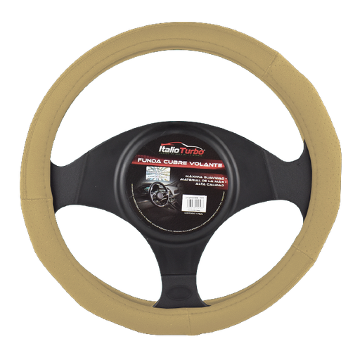 [FVOP03LBG-TFI] FUNDA CUBRE VOLANTE TIPO PIEL GRANDE PARA CAMIONETA 40 CM <0.0>