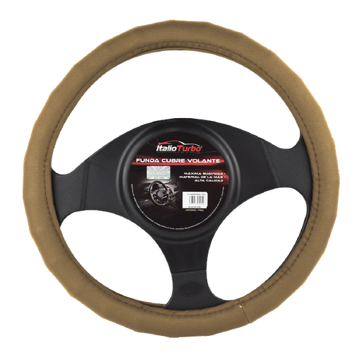 [FVOP05LBG-TFI] FUNDA CUBRE VOLANTE TIPO PIEL GRANDE PARA CAMIONETA 40 CM <0.0>