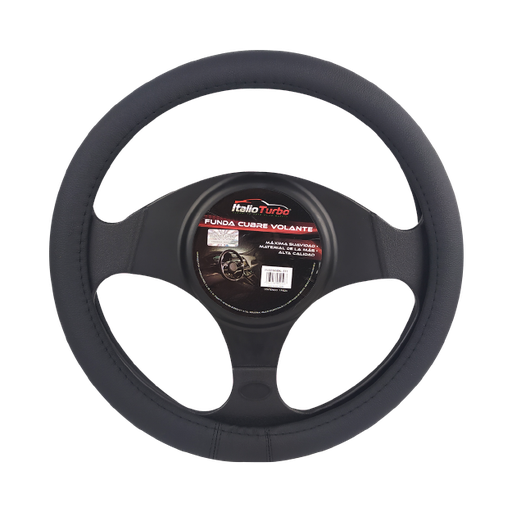 [FVOP06BK-TFI] FUNDA CUBRE VOLANTE TIPO PIEL  <0.0>