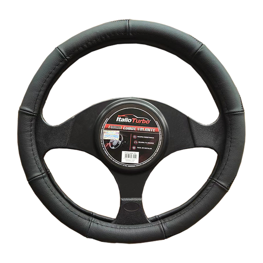 [FVO314BK-TFI] FUNDA CUBRE VOLANTE DE PIEL AUTOMOTRIZ <0.0>