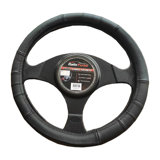 [FVO315BK-TFI] FUNDA CUBRE VOLANTE DE PIEL AUTOMOTRIZ <0.0>
