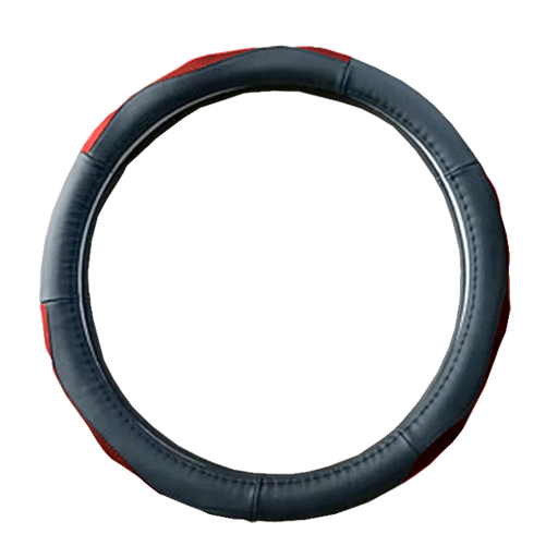 [FVO318BKRD-TFI] FUNDA CUBRE VOLANTE DE PIEL AUTOMOTRIZ <0.0>