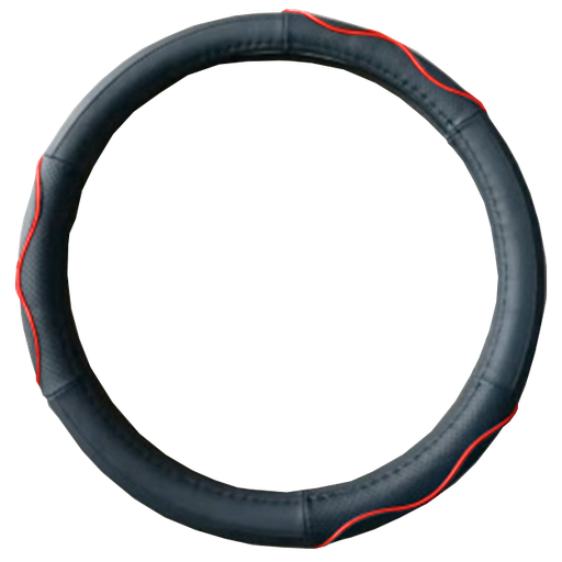 [FVO320BKRD-TFI] FUNDA CUBRE VOLANTE DE PIEL AUTOMOTRIZ <0.0>