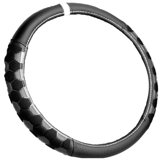 [FVO404BKGY-TFI] FUNDA CUBRE VOLANTE TIPO VINIPIEL REFORZADA <0.0>