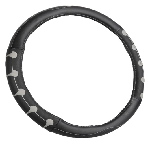 [FVO406BKGY-TFI] FUNDA CUBRE VOLANTE TIPO VINIPIEL REFORZADA <0.0>