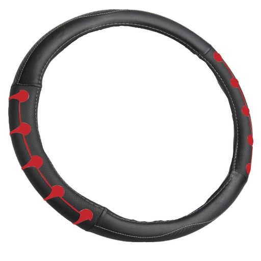 [FVO406BKR-TFI] FUNDA CUBRE VOLANTE TIPO VINIPIEL REFORZADA <0.0>