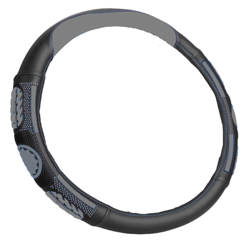 [FVO408BKGY-TFI] FUNDA CUBRE VOLANTE TIPO VINIPIEL REFORZADA <0.0>