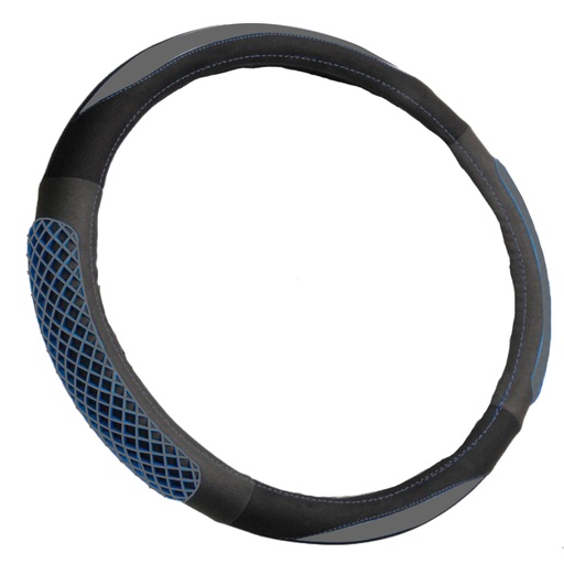 [FVO410BKGY-TFI] FUNDA CUBRE VOLANTE TIPO VINIPIEL REFORZADA <0.0>