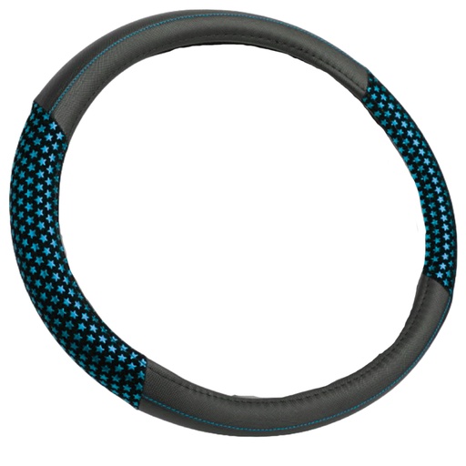 [FVO412BKBL-TFI] FUNDA CUBRE VOLANTE TIPO VINIPIEL REFORZADA <0.0>