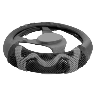 [FVO413BKGY-TFI] FUNDA CUBRE VOLANTE TIPO VINIPIEL REFORZADA <0.0>