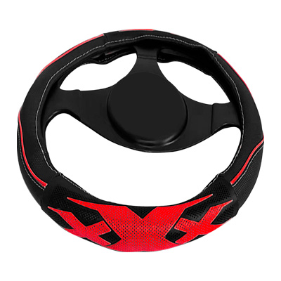 [FVO414BKRD-TFI] FUNDA CUBRE VOLANTE TIPO VINIPIEL REFORZADA <0.0>