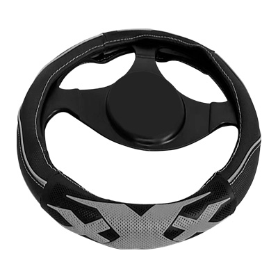 [FVO414BKGY-TFI] FUNDA CUBRE VOLANTE TIPO VINIPIEL REFORZADA <0.0>